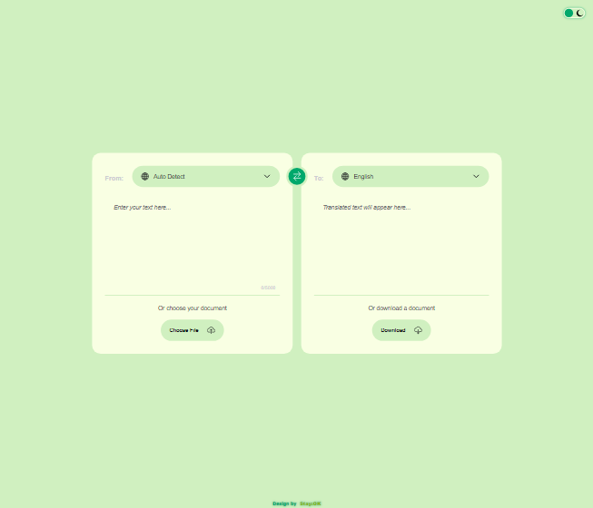 Text Translate App